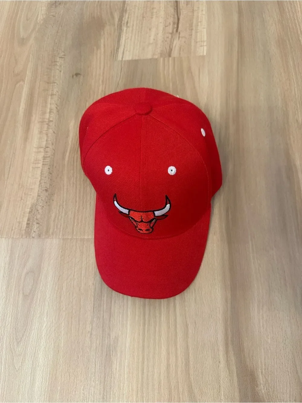 Mitchell & Ness Red Chicago Bulls Kids Hat